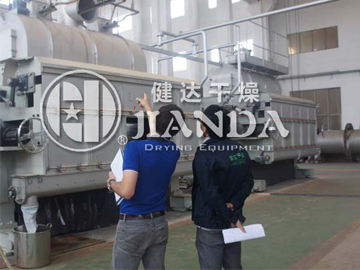 丹寶利雙滾筒刮板干燥生產線